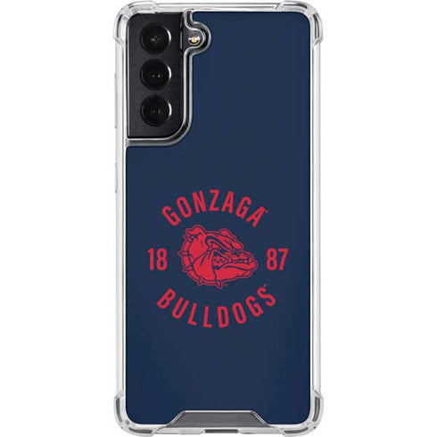 Gonzaga University Bulldogs 1887 Galaxy S22 Clear Case