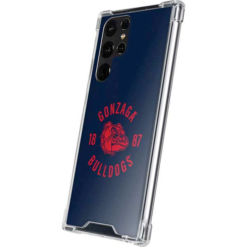 Gonzaga University Bulldogs 1887 Galaxy S22 Ultra Clear Case