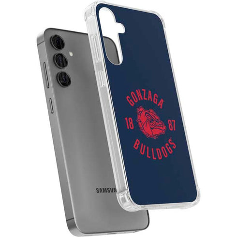 Gonzaga University Bulldogs 1887 Galaxy S24 Plus Clear Case