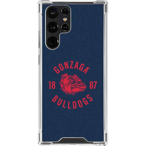 Gonzaga University Bulldogs 1887 Galaxy S24 Ultra Clear Case