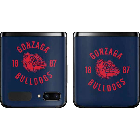 Gonzaga University Bulldogs 1887 Galaxy Z Flip Skin