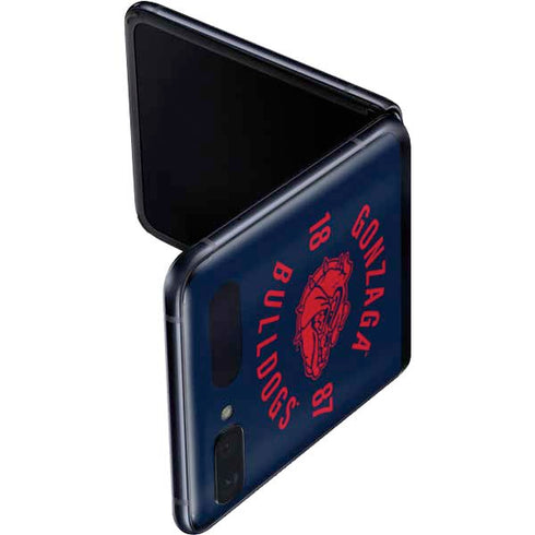 Gonzaga University Bulldogs 1887 Galaxy Z Flip Skin