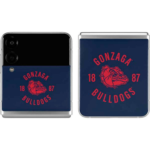 Gonzaga University Bulldogs 1887 Galaxy Z Flip4 5G Skin
