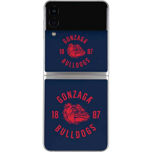 Gonzaga University Bulldogs 1887 Galaxy Z Flip4 5G Skin