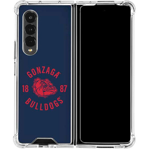 Gonzaga University Bulldogs 1887 Galaxy Z Fold4 5G Clear Case