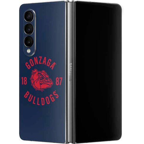 Gonzaga University Bulldogs 1887 Galaxy Z Fold4 5G Skin