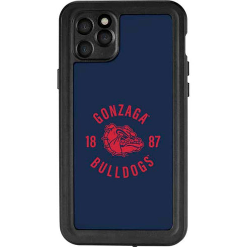 Gonzaga University Bulldogs 1887 iPhone 11 Pro Max Waterproof Case