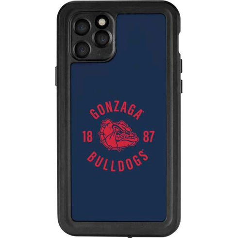 Gonzaga University Bulldogs 1887 iPhone 11 Pro Waterproof Case