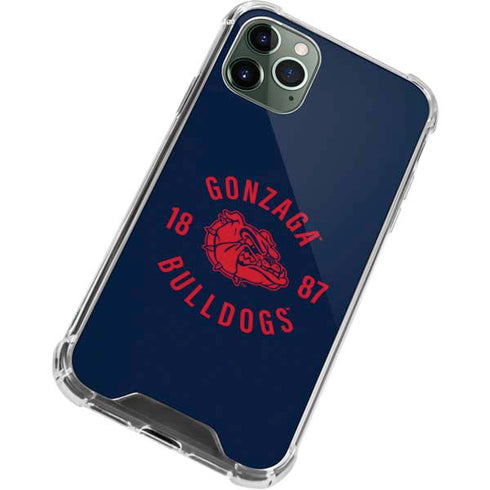Gonzaga University Bulldogs 1887 iPhone 12 Pro Clear Case
