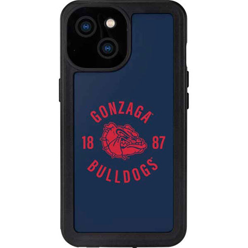 Gonzaga University Bulldogs 1887 iPhone 13 Mini Waterproof Case