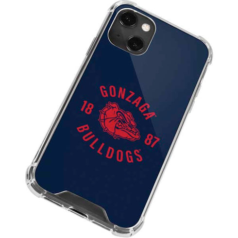 Gonzaga University Bulldogs 1887 iPhone 14 Plus Clear Case