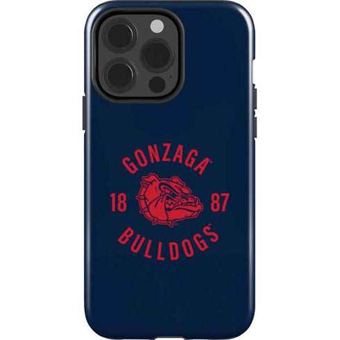 Gonzaga University Bulldogs 1887 iPhone 15 Pro Impact Case