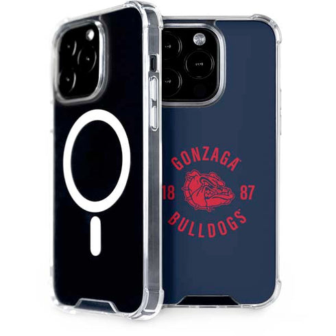 Gonzaga University Bulldogs 1887 iPhone 14 Pro MagSafe Case