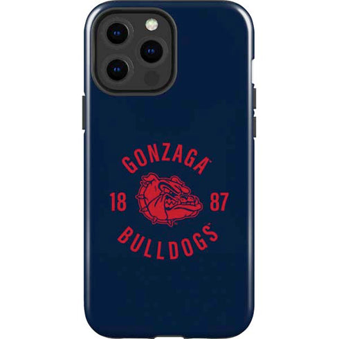 Gonzaga University Bulldogs 1887 iPhone 15 Pro Max Impact Case