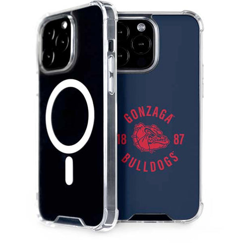 Gonzaga University Bulldogs 1887 iPhone 14 Pro Max MagSafe Case