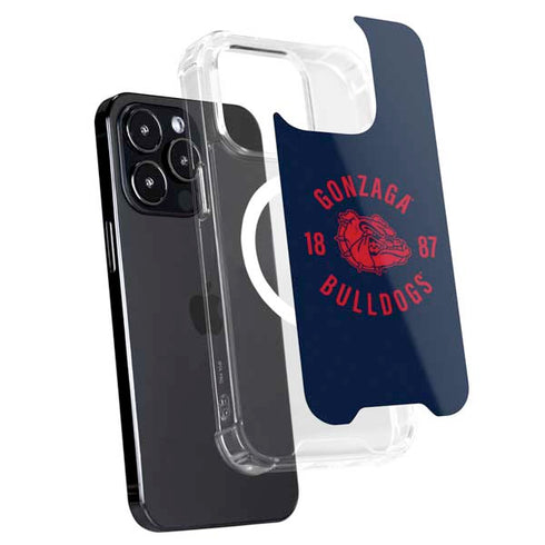 Gonzaga University Bulldogs 1887 iPhone 14 Pro Max MagSafe Case