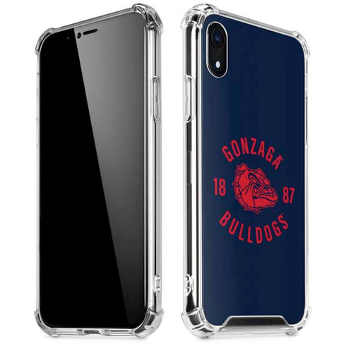 Gonzaga University Bulldogs 1887 iPhone XR Clear Case