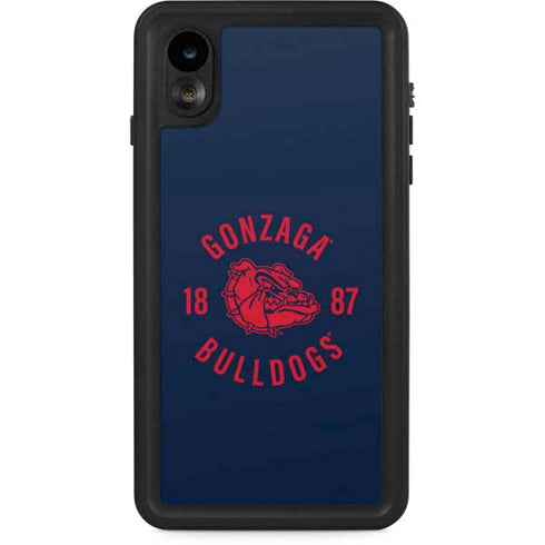 Gonzaga University Bulldogs 1887 iPhone XR Waterproof Case