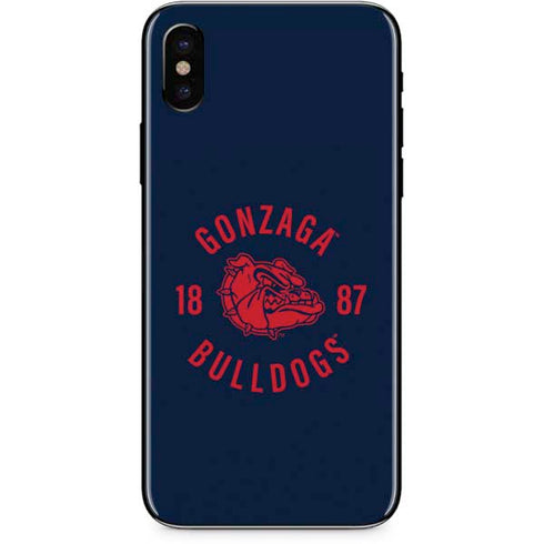 Gonzaga University Bulldogs 1887 iPhone XS Skin