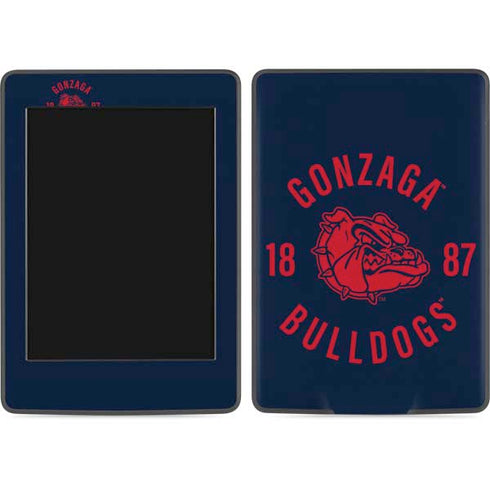 Gonzaga University Bulldogs 1887 Amazon Kindle Skin