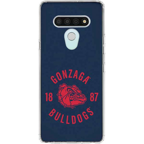 Gonzaga University Bulldogs 1887 LG Stylo 6 Clear Case