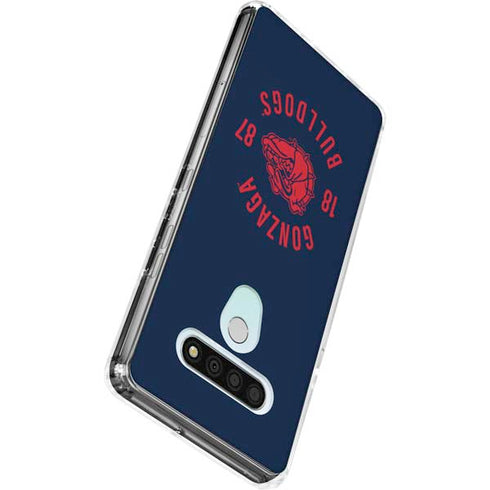 Gonzaga University Bulldogs 1887 LG Stylo 6 Clear Case