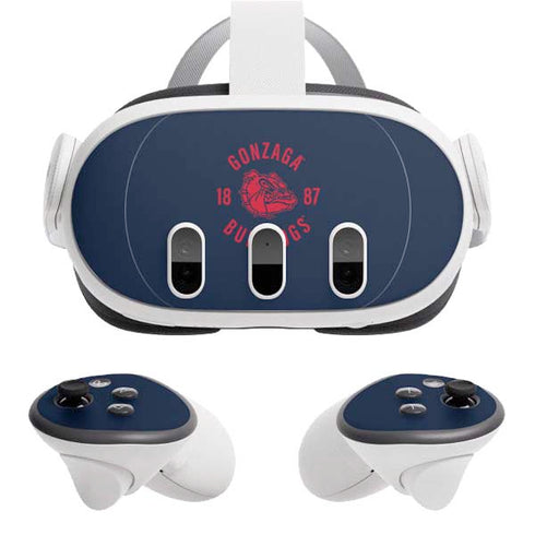 Gonzaga University Bulldogs 1887 Meta Quest 3 Skin