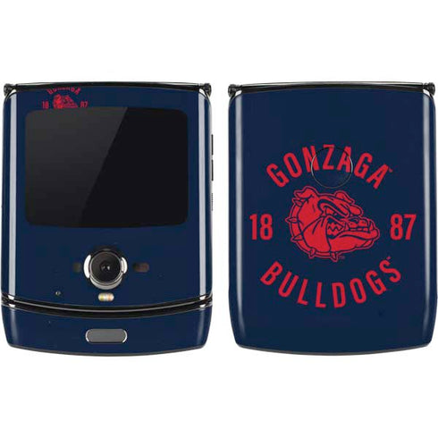 Gonzaga University Bulldogs 1887 Motorola RAZR Skin