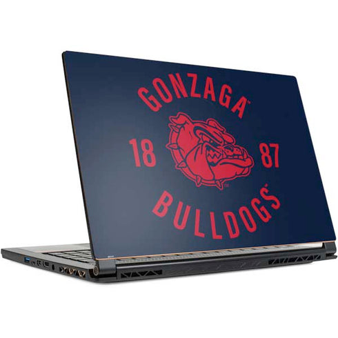 Gonzaga University Bulldogs 1887 MSI GS65 Stealth Laptop Skin