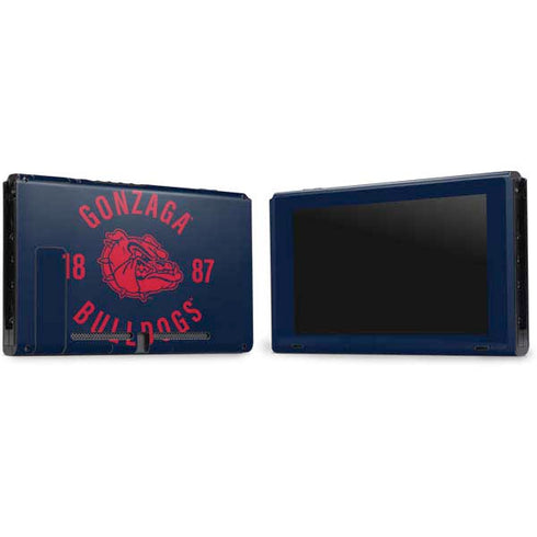 Gonzaga University Bulldogs 1887 Nintendo Switch Bundle Skin