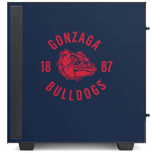 Gonzaga University Bulldogs 1887 NZXT H510 Compact ATX Mid-Tower Case Skin
