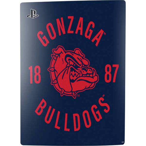 Gonzaga University Bulldogs 1887 PS5 Digital Edition Console Skin