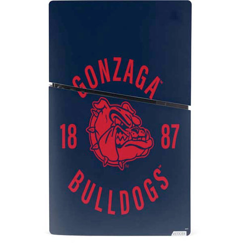 Gonzaga University Bulldogs 1887 PS5 Slim Digital Edition Bundle Skin