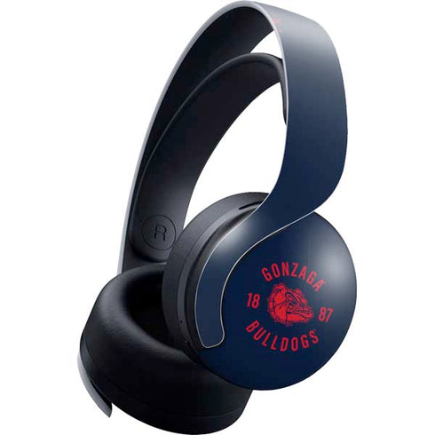 Gonzaga University Bulldogs 1887 PULSE 3D Wireless Headset for PS5 Skin