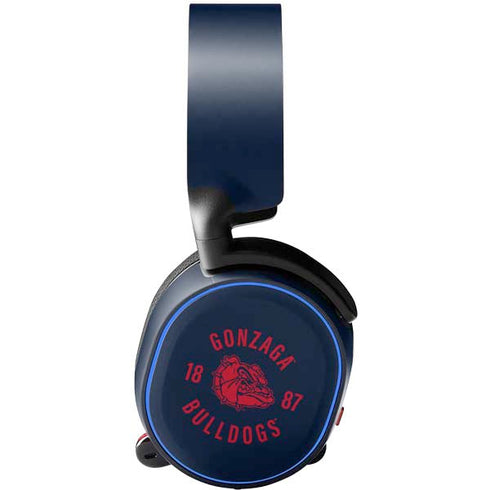 Gonzaga University Bulldogs 1887 SteelSeries Arctis 5 Skin