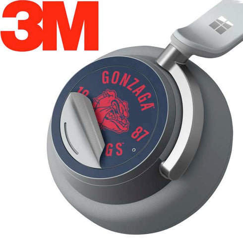 Gonzaga University Bulldogs 1887 Surface Headphones Skin