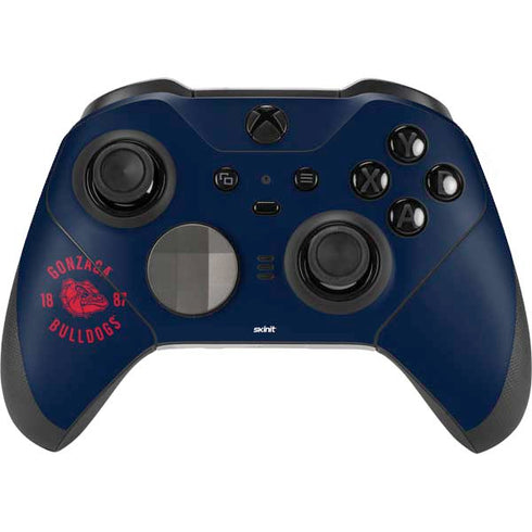 Gonzaga University Bulldogs 1887 Xbox Elite Wireless Controller Series 2 Skin