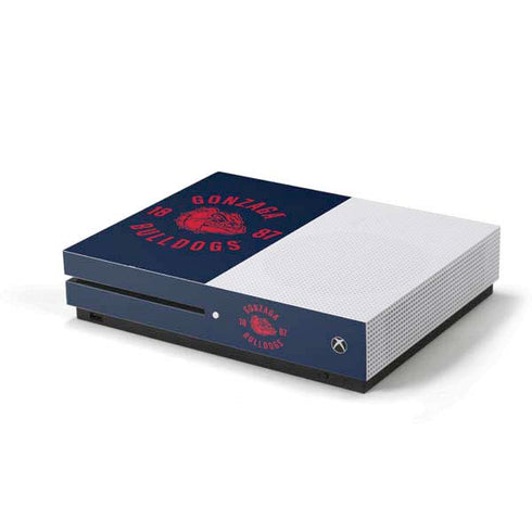 Gonzaga University Bulldogs 1887 Xbox One S Console Skin
