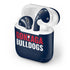 Gonzaga University Bulldogs Bold Apple AirPods 2 Skin