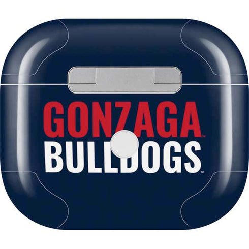 Gonzaga University Bulldogs Bold Apple AirPods (3rd Gen 2021) Skin