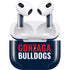 Gonzaga University Bulldogs Bold Apple AirPods (3rd Gen 2021) Skin