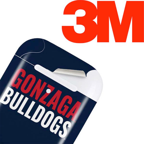 Gonzaga University Bulldogs Bold Apple AirPods Skin