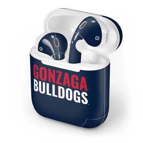 Gonzaga University Bulldogs Bold Apple AirPods Skin
