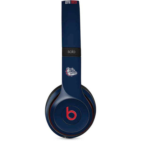 Gonzaga University Bulldogs Bold Beats Solo 2 Wireless Skin