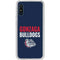 Gonzaga University Bulldogs Bold Galaxy A10e Clear Case