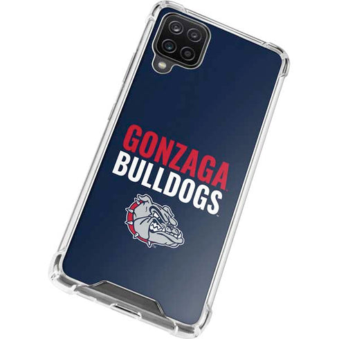 Gonzaga University Bulldogs Bold Galaxy A12 Clear Case