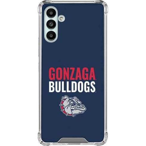 Gonzaga University Bulldogs Bold Galaxy A13 5G Clear Case