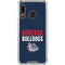 Gonzaga University Bulldogs Bold Galaxy A30 Clear Case