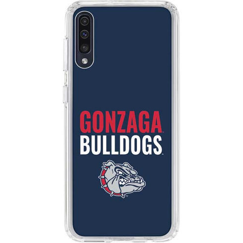Gonzaga University Bulldogs Bold Galaxy A50 Clear Case