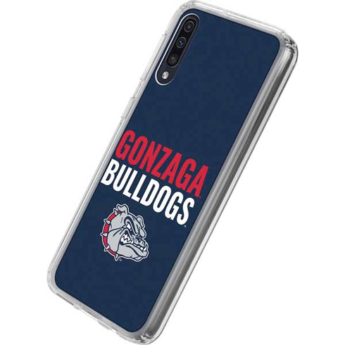 Gonzaga University Bulldogs Bold Galaxy A50 Clear Case